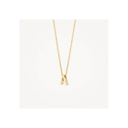14CT A MINI INITIAL PENDANT