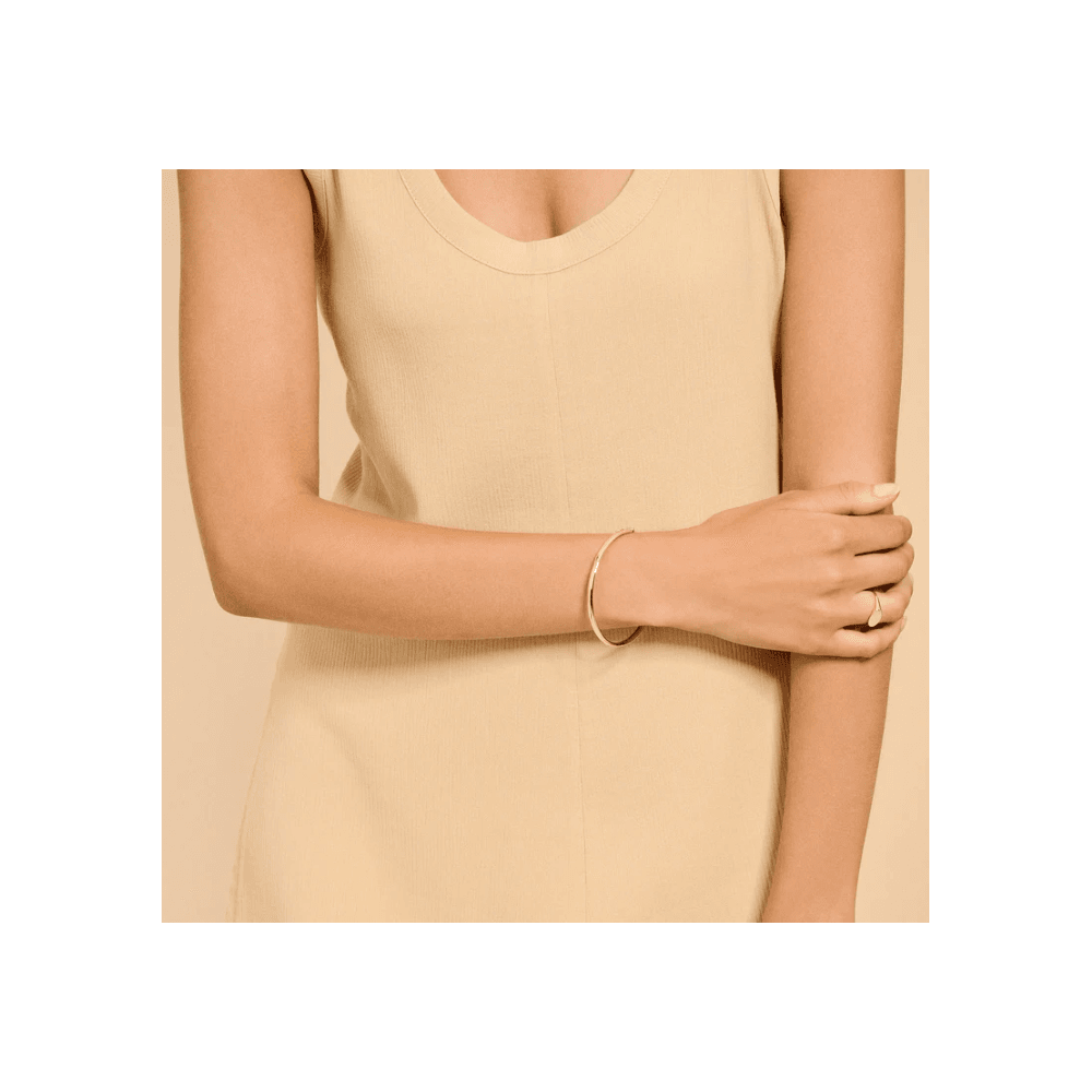 14CT YG BANGLE