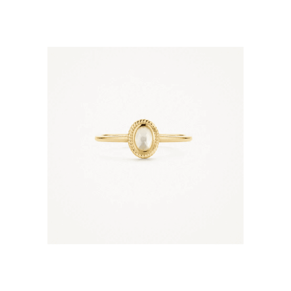 14CT YG CZ RING