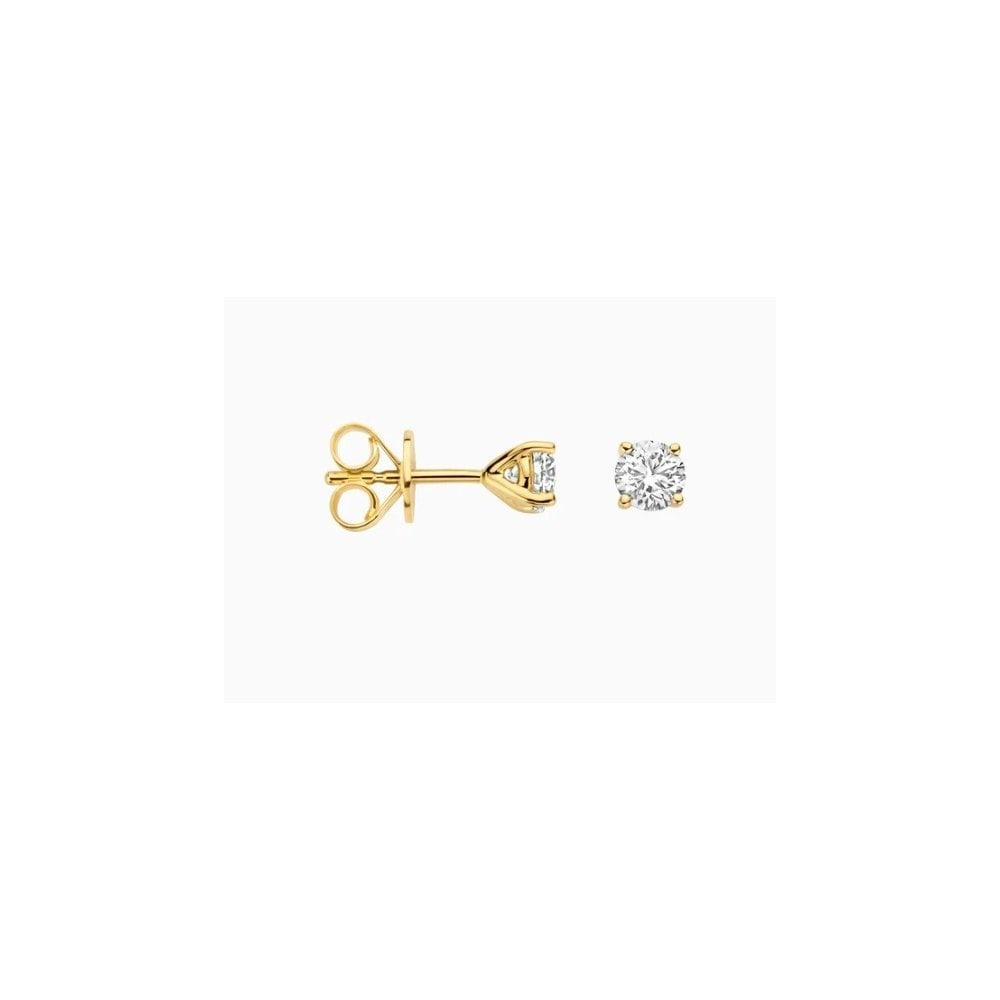 14CT YG LAB DIA 0.60CT STUD EARRINGS