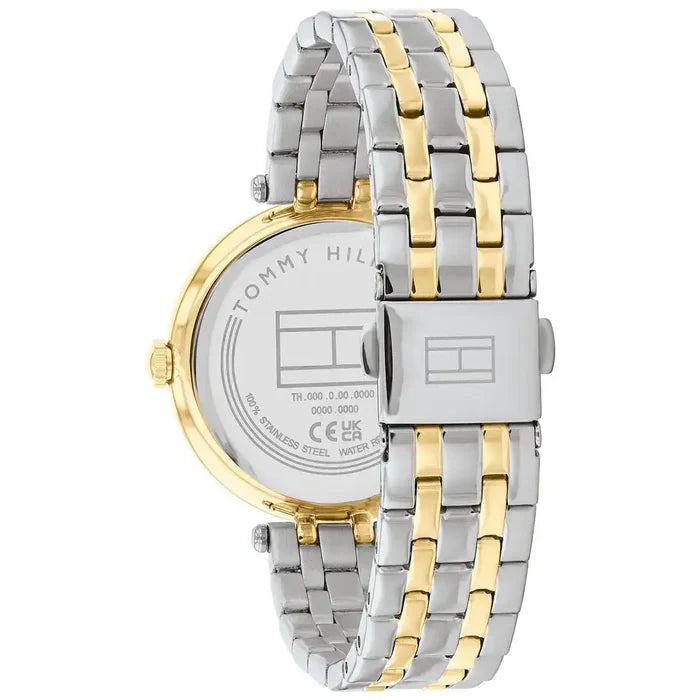 TOMMY HILFIGER LADIES TWO TONED WATCH