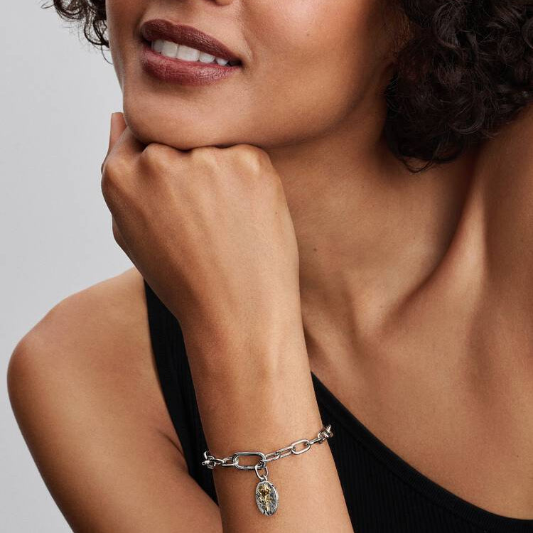 Rose Medallion Pandora Charm