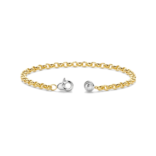 Tisento Gold on Silver Fine Bracelet