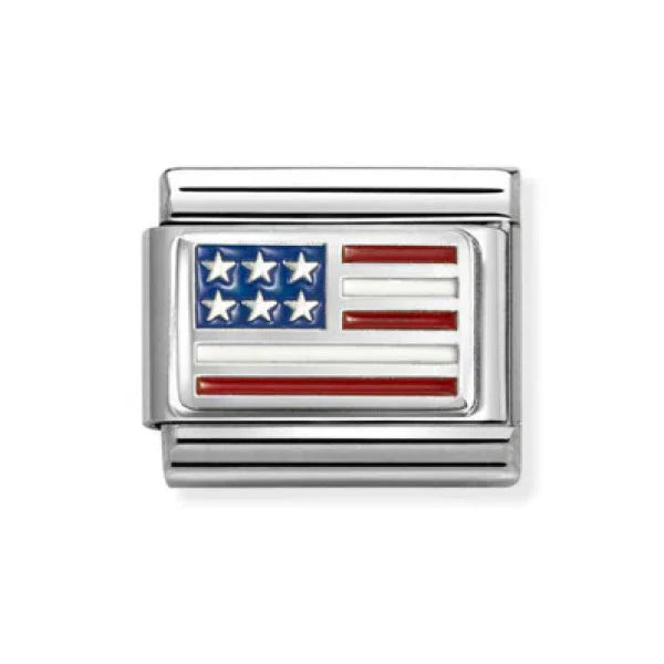USA Flag Nomination Charm