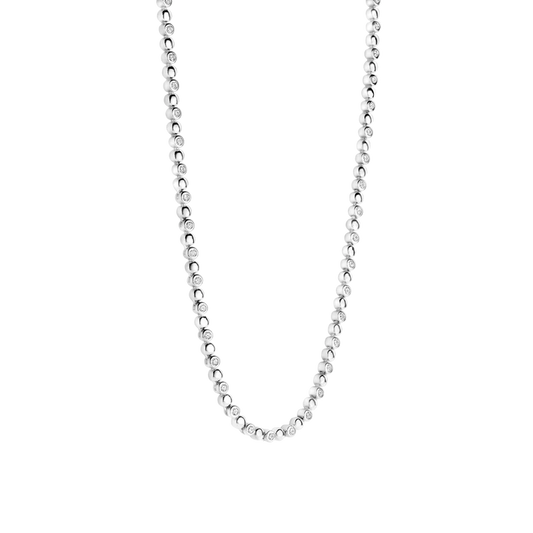 TISENTO ROUND CZ NECKLACE