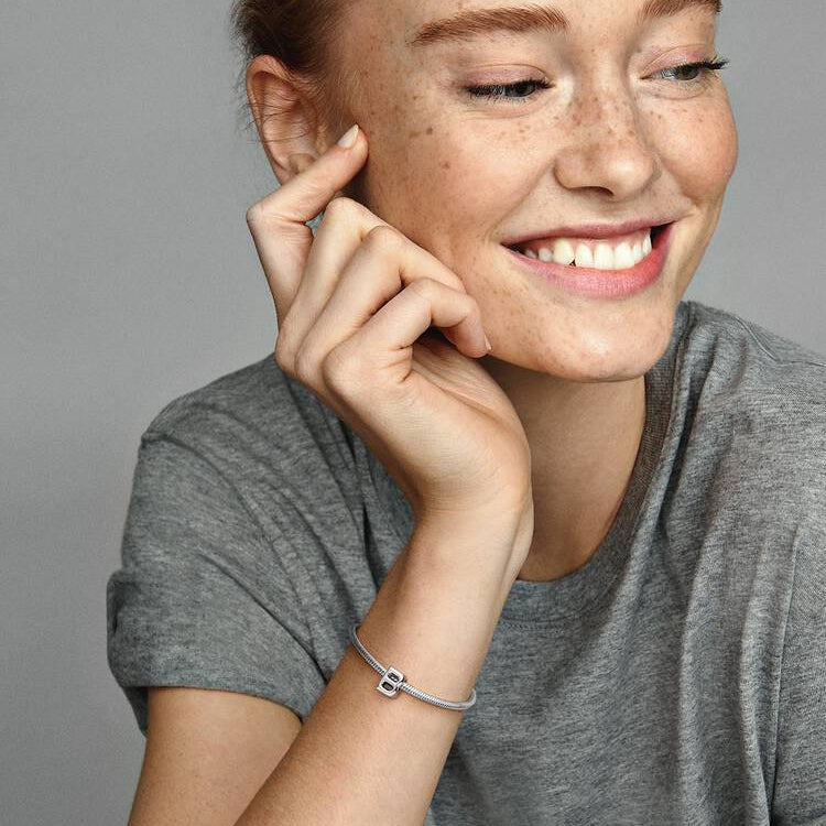 Letter B Alphabet Pandora Charm