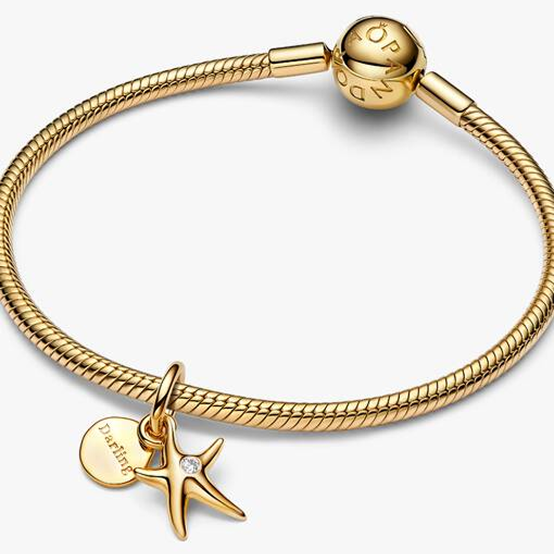 Starfish Double Dangle Charm