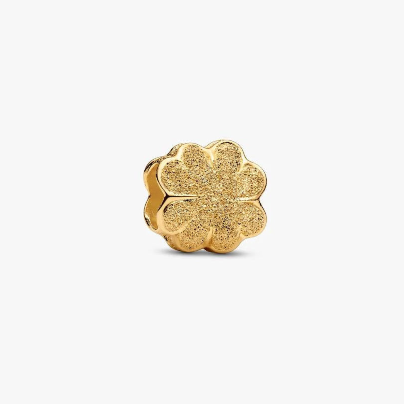 Textured Clover Mini Pandora Charm