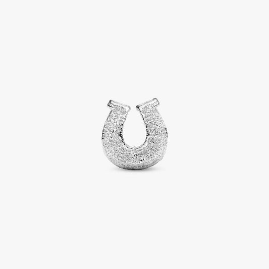 Textured Horseshoe Mini Pandora Charm