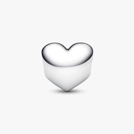 Engravable July Birthstone Heart Pandora Charm