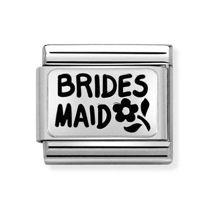 Nomination Silver Bridesmaid Charm