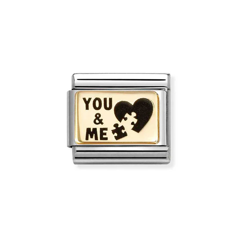 'YOU AND ME' PUZZLE NOMINATION CHARM
