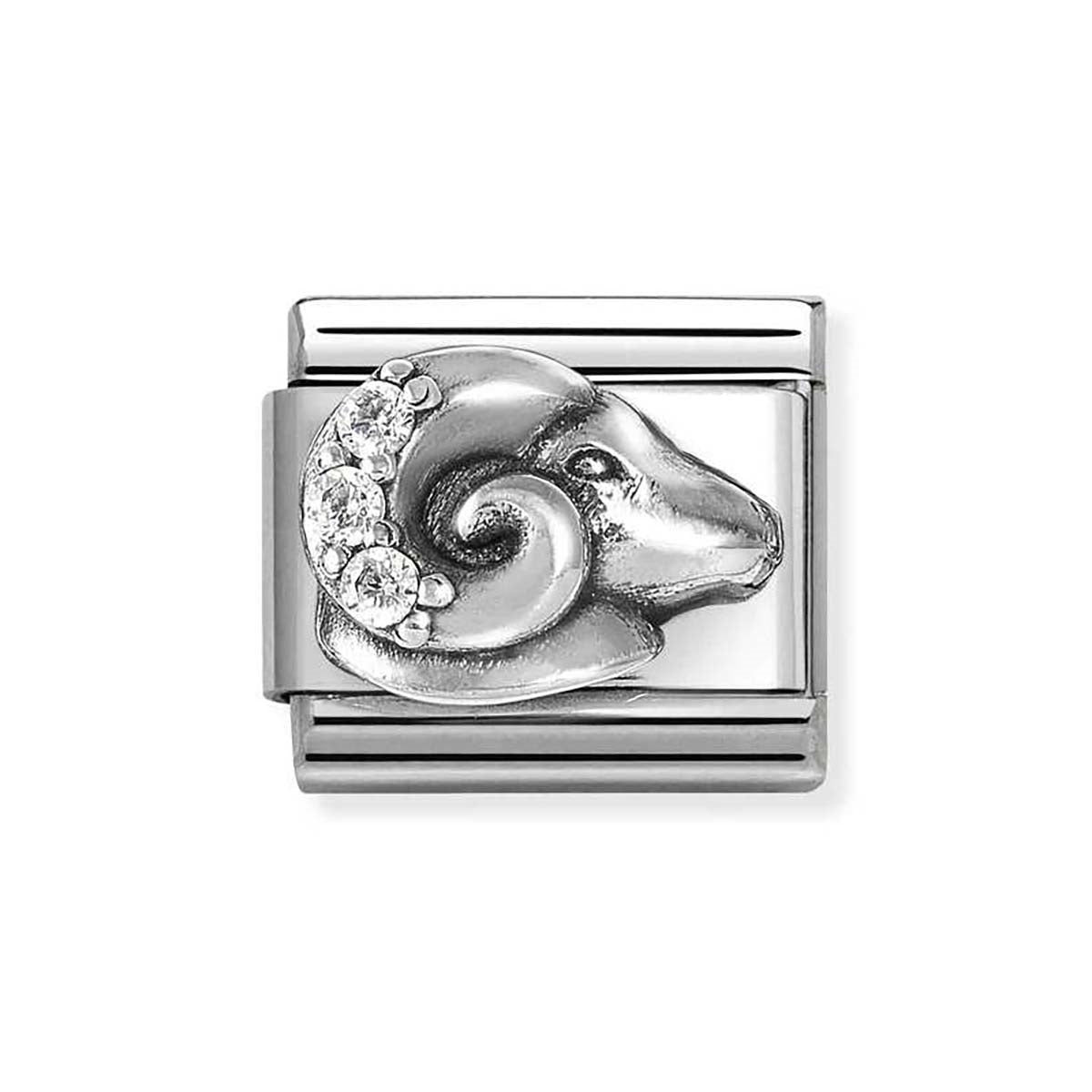 Aries Classic Silver Nomination Charm