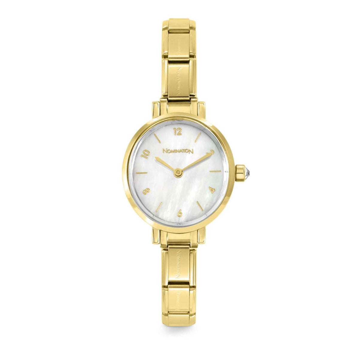 Nomination Gold Paris Mother of Pearl Gold Numeral Watch