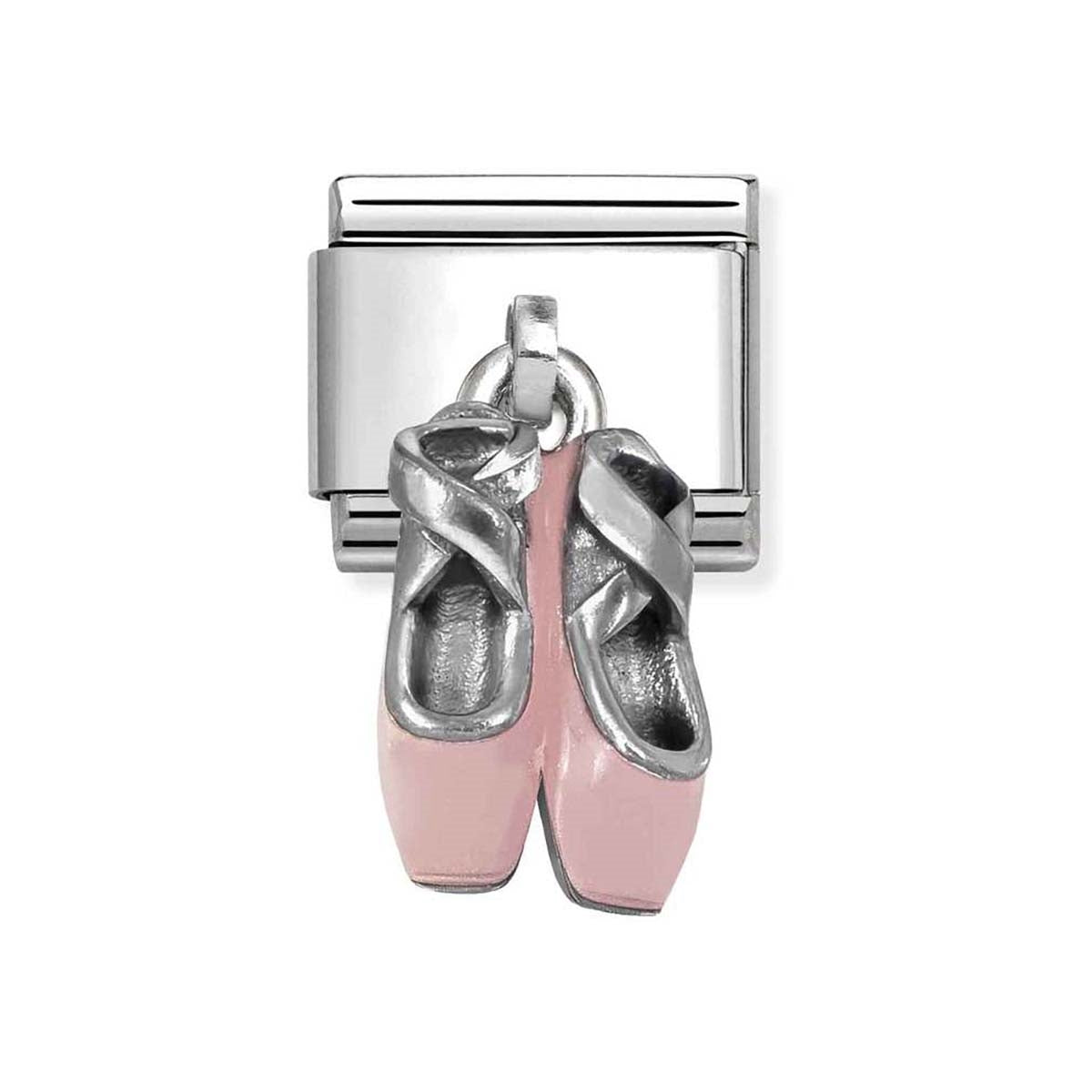 Pink Ballet Shoes Drop Nomination Charm