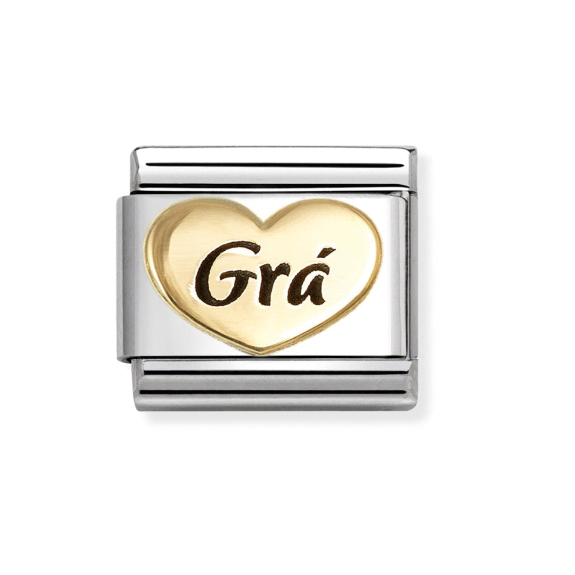 Nomination Gold Grá Charm