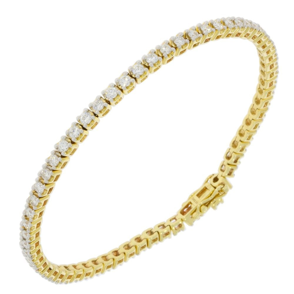 9CT DIAMOND BRACELET