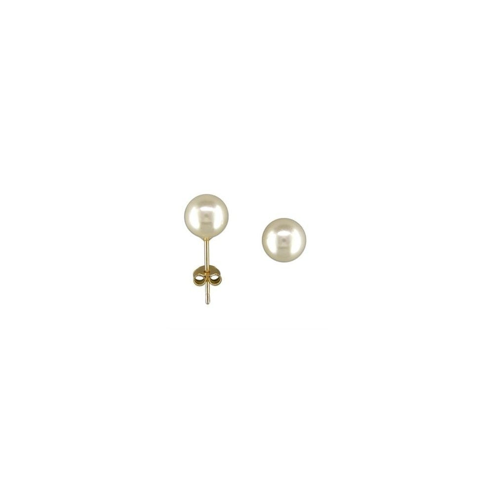 9CT GOLD PEARL STUD EARRINGS
