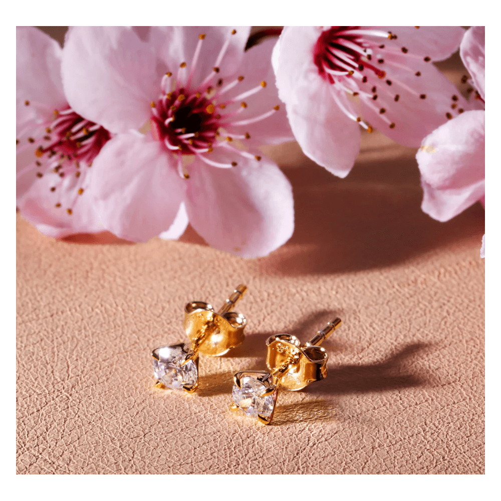 9CT YG LAB 0.60CT DIAMOND EARRINGS