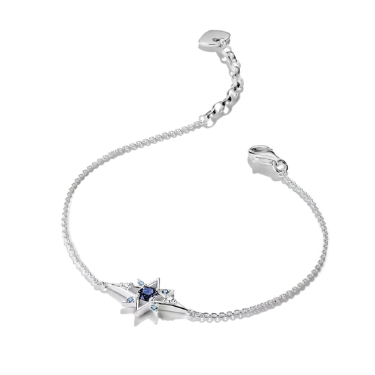 Thomas Sabo Star Bracelet with Blue Stones