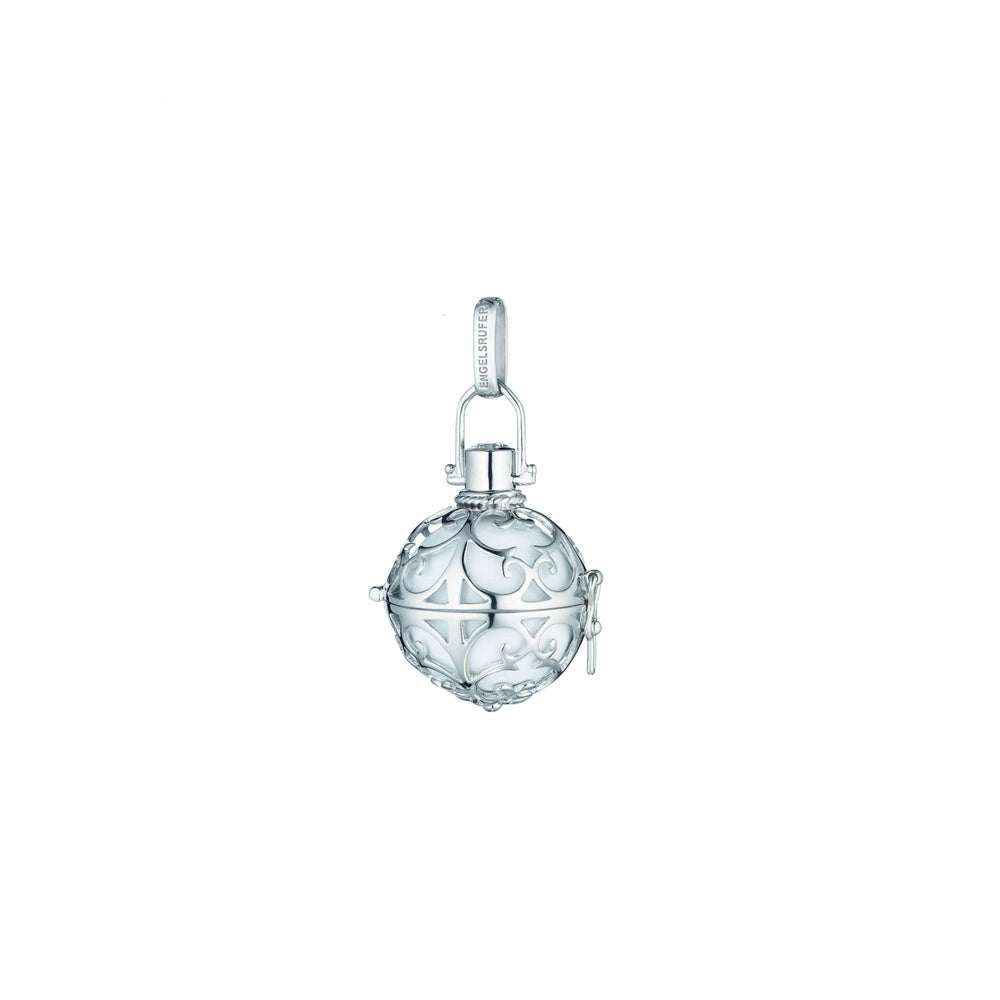 ANGEL WHISPERER PURITY STERLING SILVER WHITE SOUNDBALL PENDANT