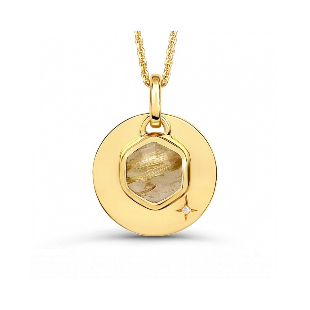 BIRTHSTONE PENDANT CAPRICORN