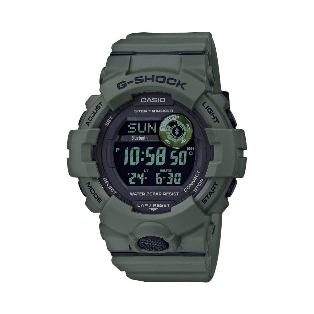 CAMOUFLAGE GREEN G-SHOCK MULTI FUNCTIONAL DIGITAL WATCH