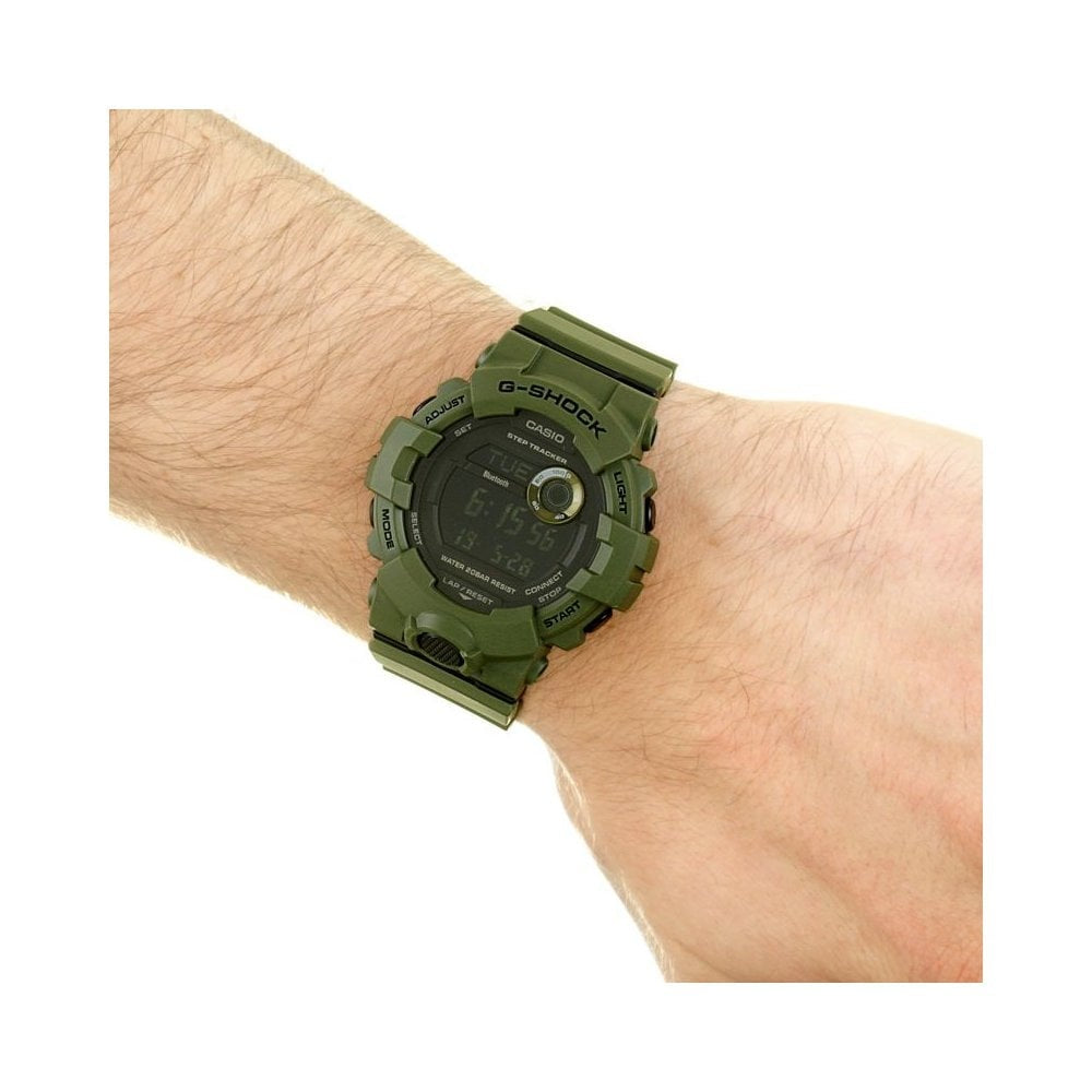 CAMOUFLAGE GREEN G-SHOCK MULTI FUNCTIONAL DIGITAL WATCH