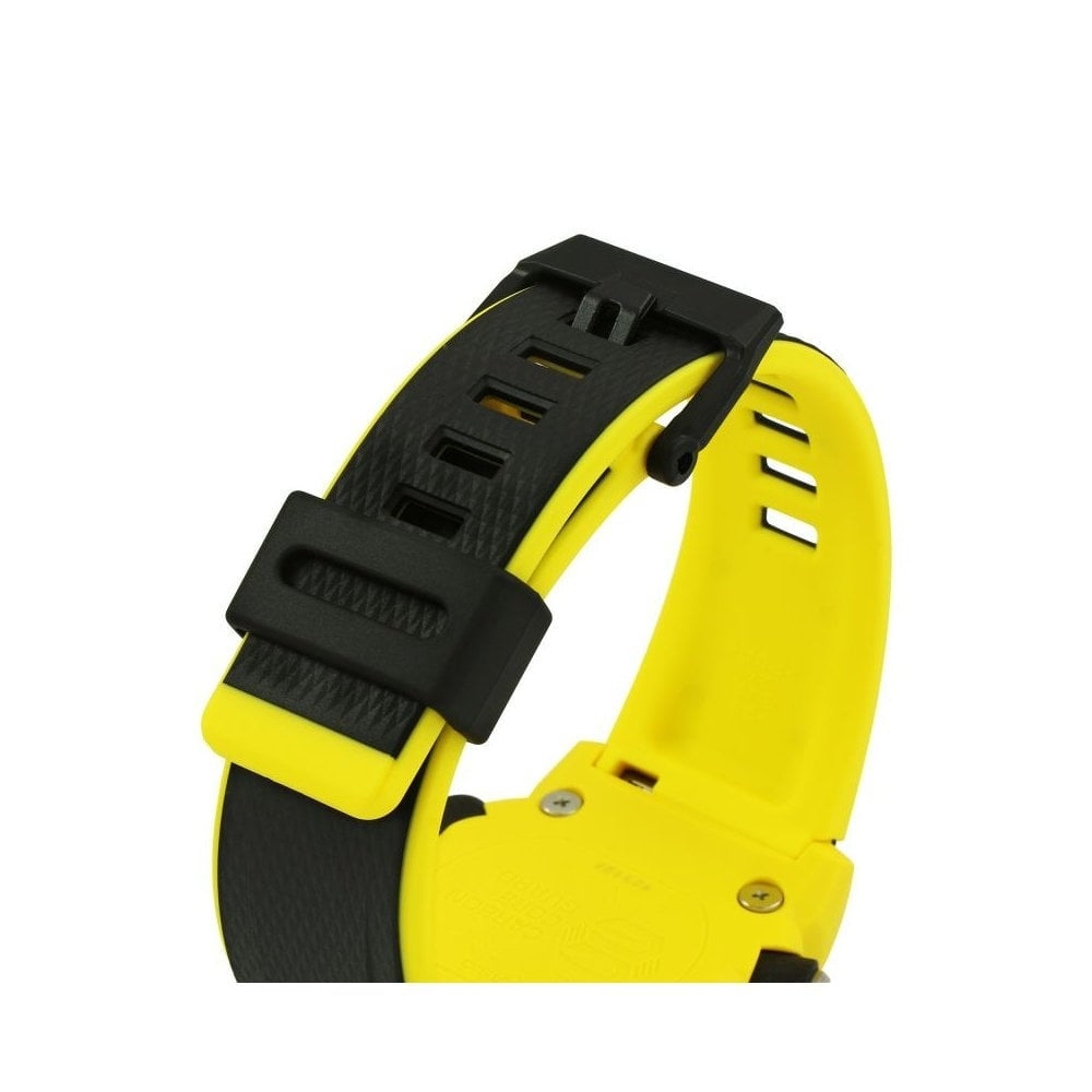 CASIO CHRONOGRAPH G-SHOCK YELLOW & BLACK WATCH WITH ANALOGUE & DIGITAL TIME