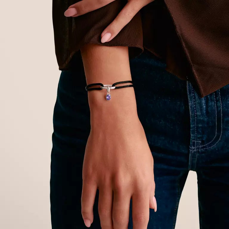 February Birthstone Thomas Sabo Connect Charm