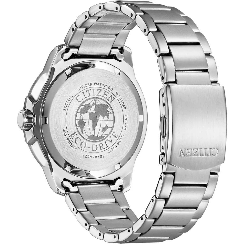 CITIZEN SPORT WAVE WITH BLUE DIAL GENTS ECODRIVE WATCH