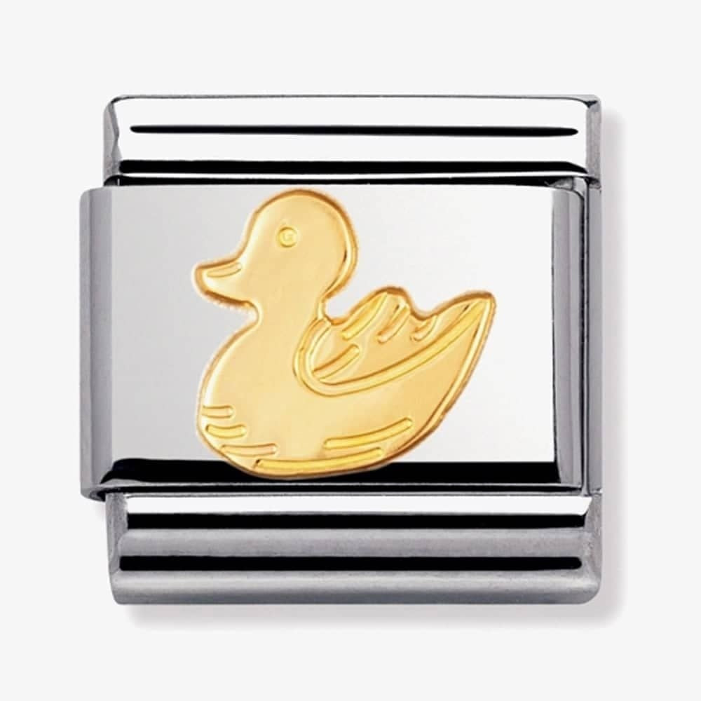 CLASSIC Gold Animals of Earth Duck Charm