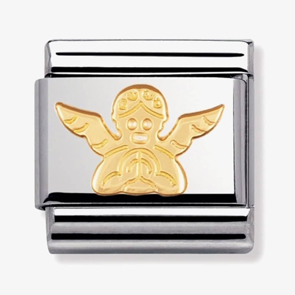 CLASSIC Gold Spirituality Angel Charm