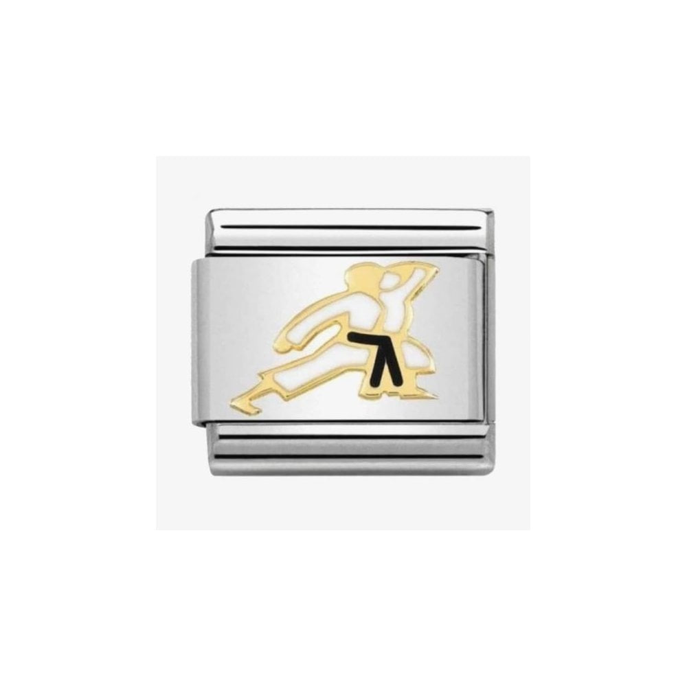 CLASSIC Gold Sports Karate Charm