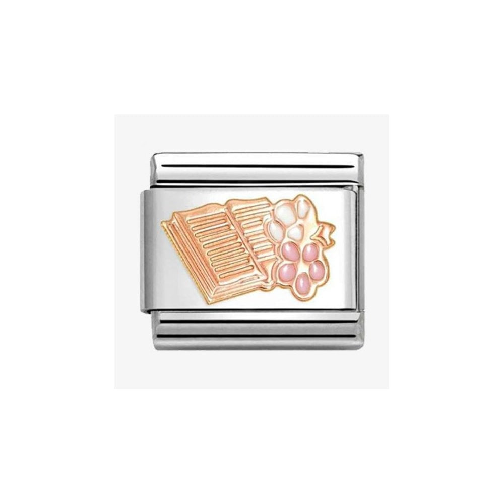 CLASSIC Rose Gold Book Charm