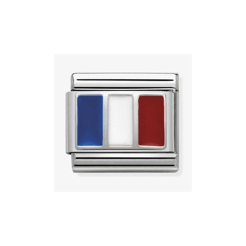 COMPOSABLE CLASSIC LINK FRANCE WITH ENAMEL CHARM