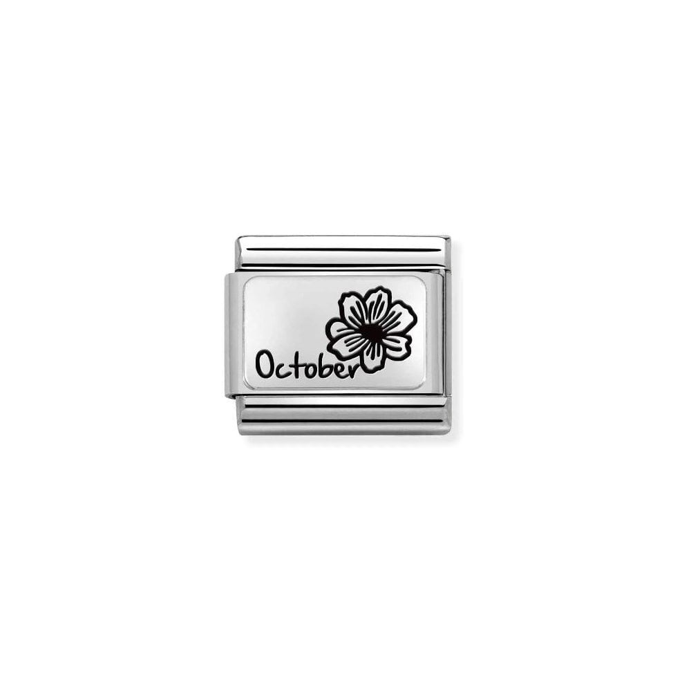 COMPOSABLE CLASSIC LINK, OCTOBER FLOWER CHARM