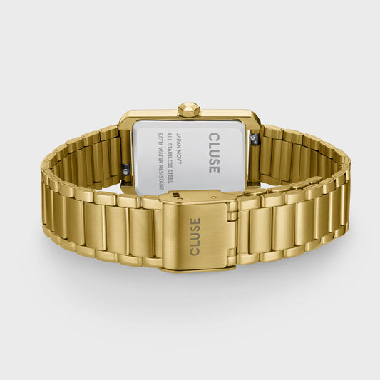 Cluse Belisenna Watch Steel, Wine, Gold Colour
