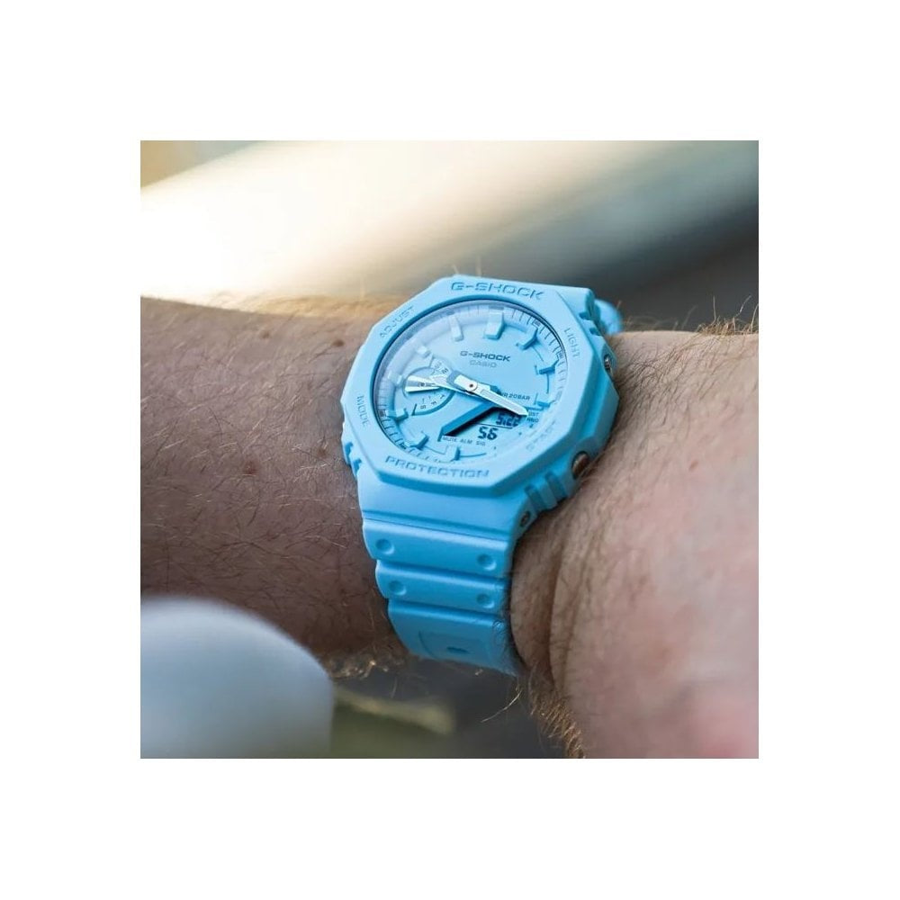 Casio G-Shock Tone-on-Tone Light Blue Watch