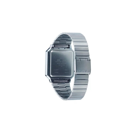Casio Men Digital Quartz Watch with Stainless Steel Strap