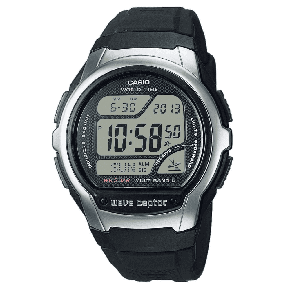 Casio Mens Waveceptor Radio Controlled Alarm Watch