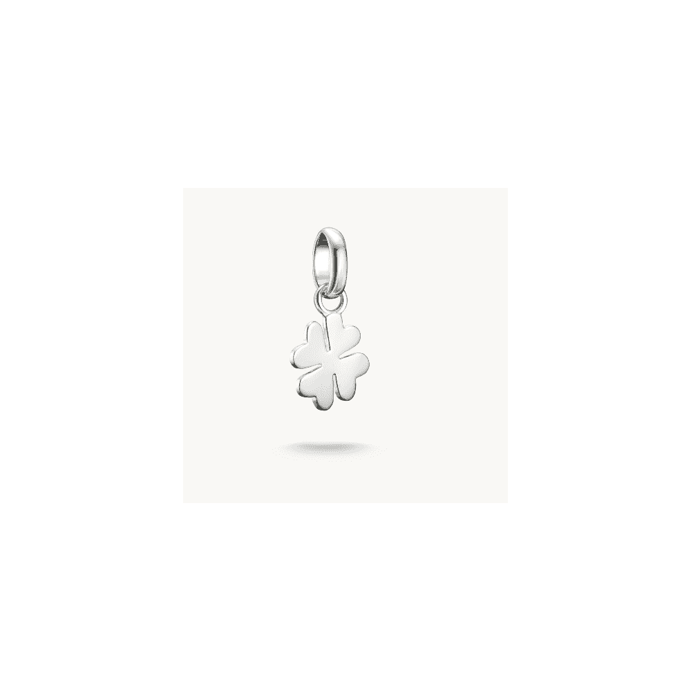 Charm pendant lucky clover Connect silver