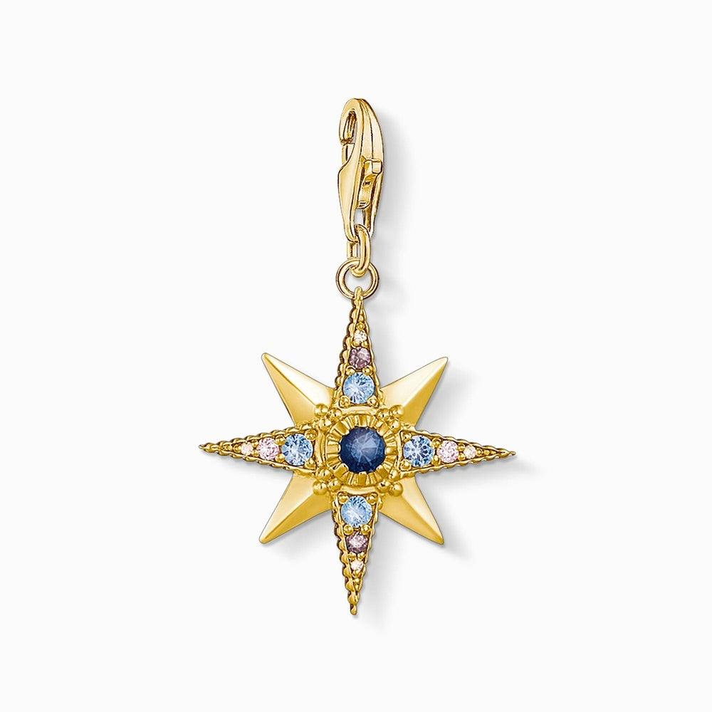 Charm pendant royalty star