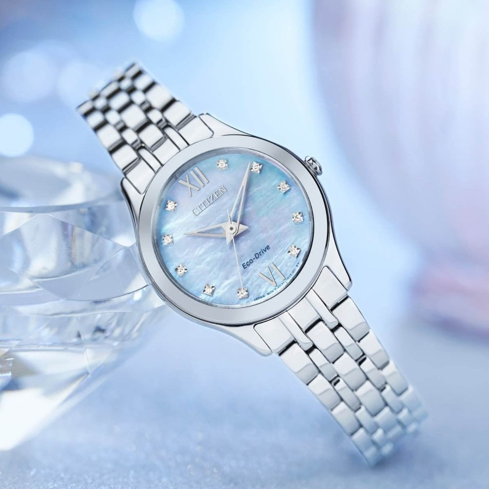 Citizen Eco-Drive Silhouette Diamond Watch