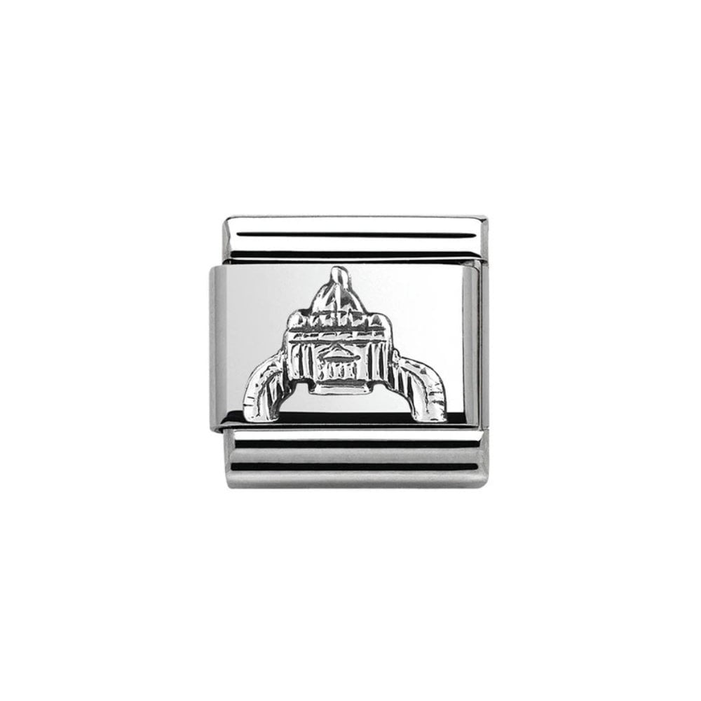 Classic MONUMENTS RELIEF, silver 925 St. Peter's Square (Italy)