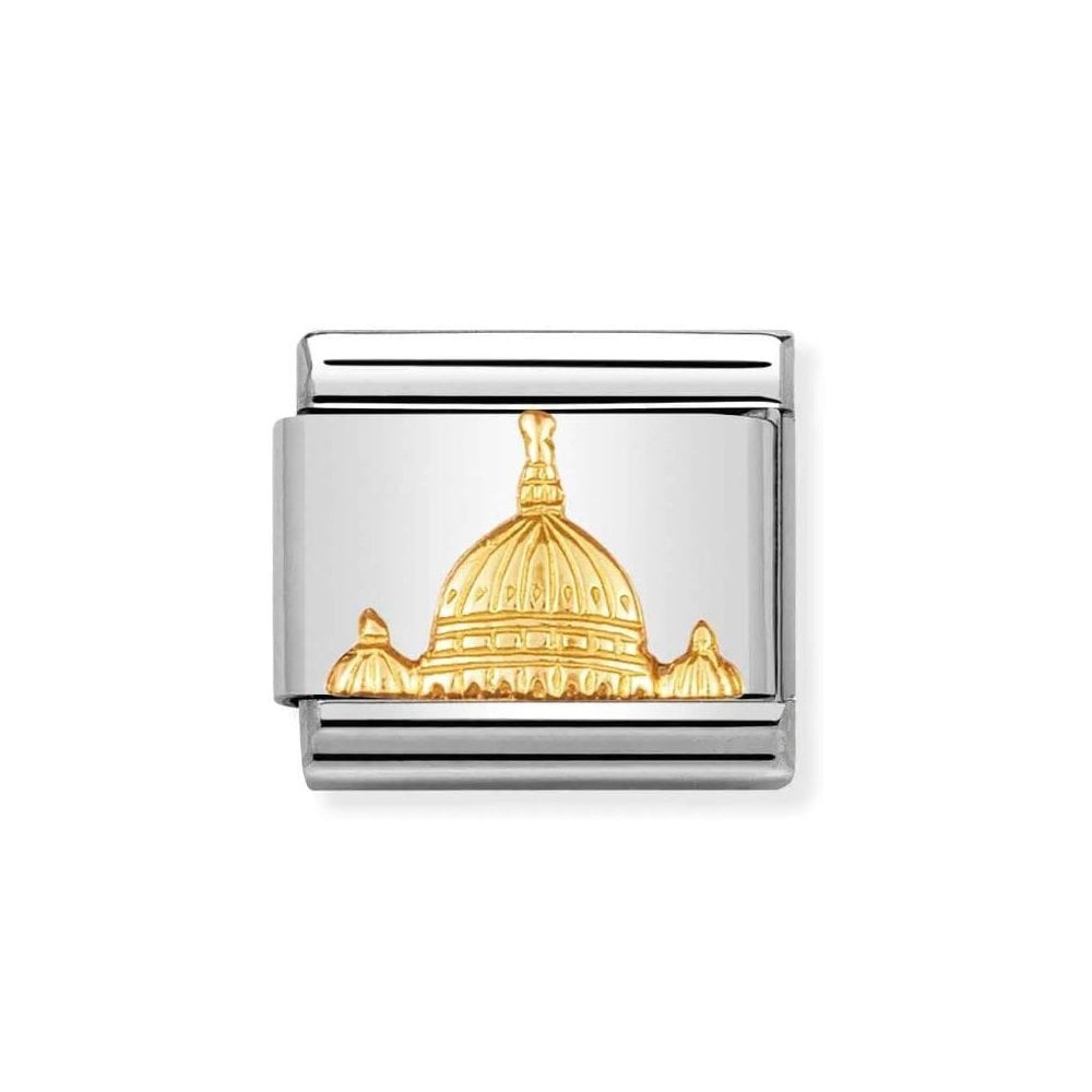 Composable Classic Gold Link St. Peter's Basilica Charm