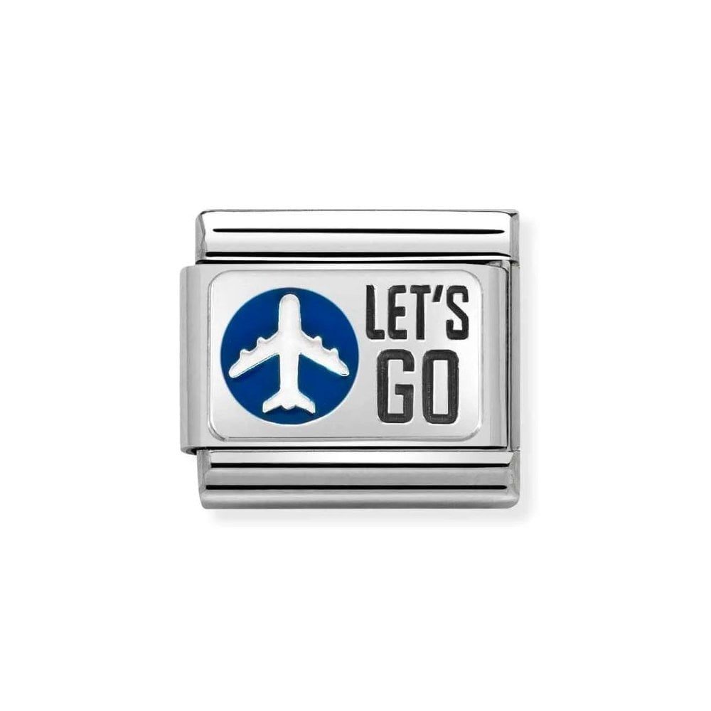 Composable Classic Link, 'LET'S GO' Charm