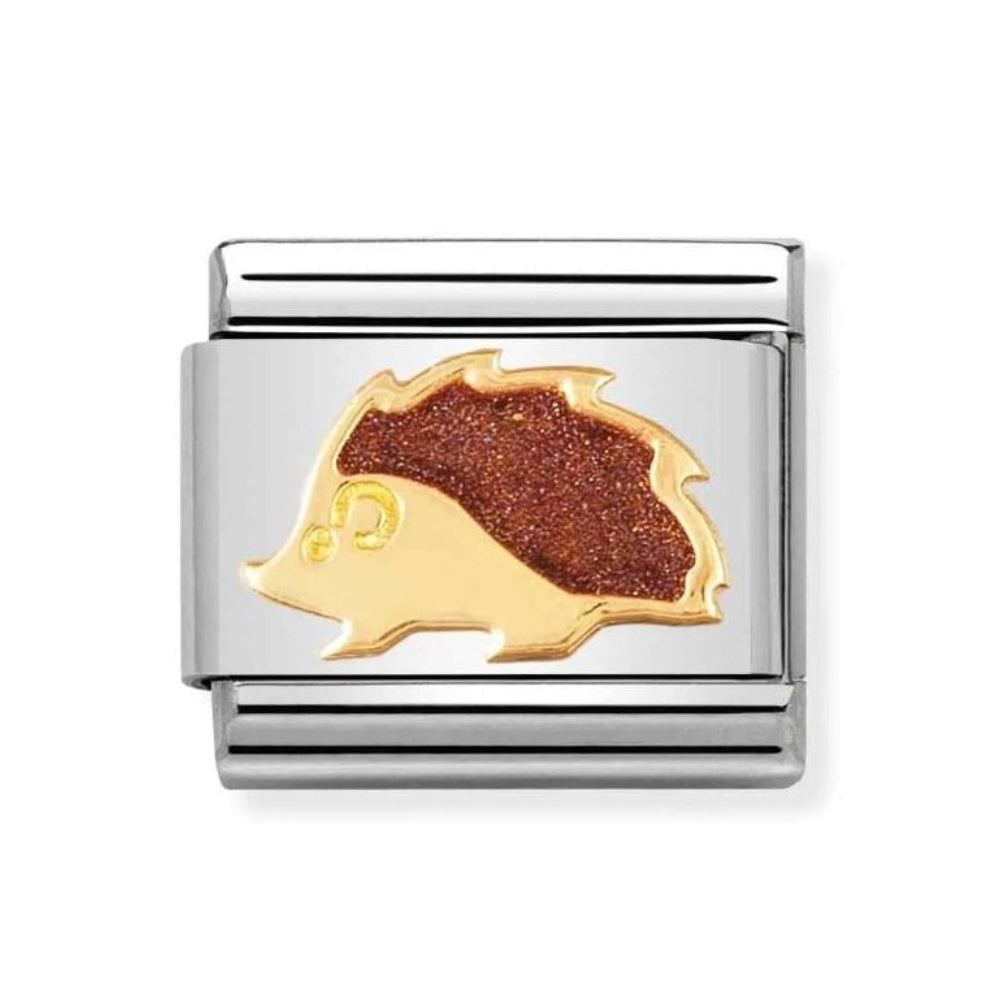 Composable Classic Link brown Porcupine Charm