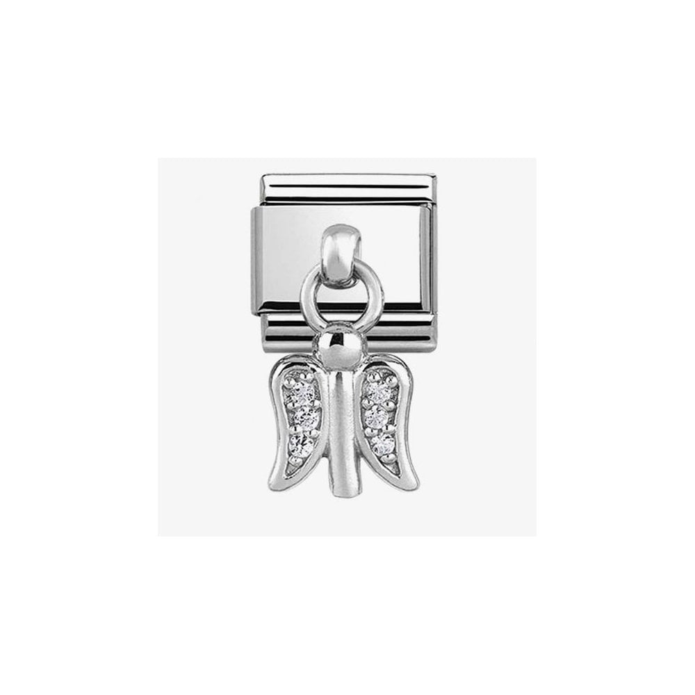 Composable Classic Link silver Angel pendant Charm