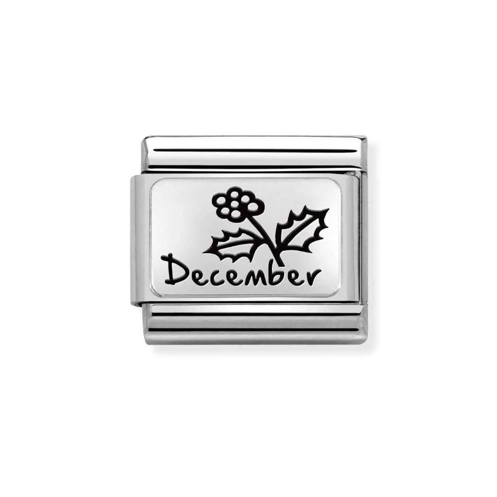 Composable Link, DECEMBER Flower Charm